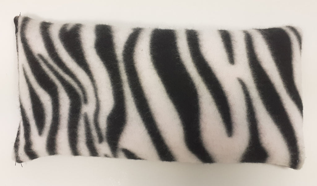 Small Wheat Bag 'ZEBRA FLEECE'