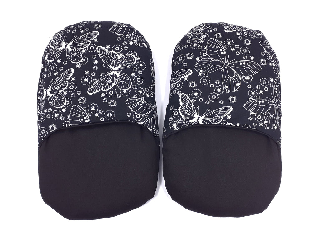 Wheat Bag Slippers ' BUTTERFLIES '
