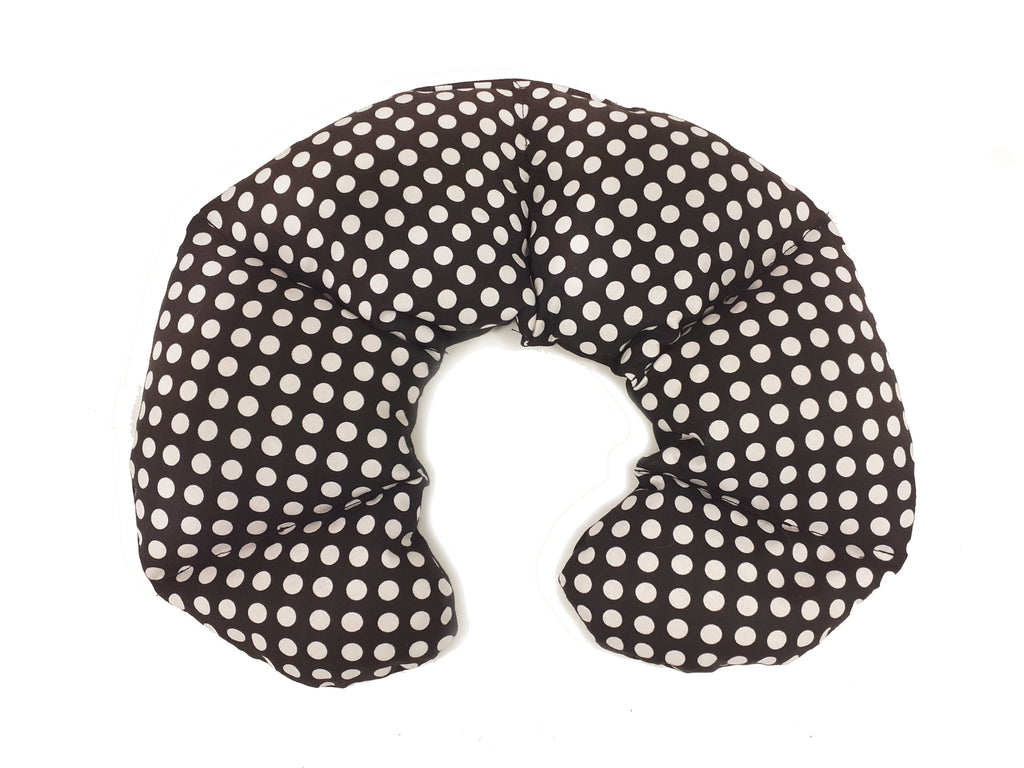 Neck & Shoulder Wheat Bag 'BLACK & WHITE DOTS'