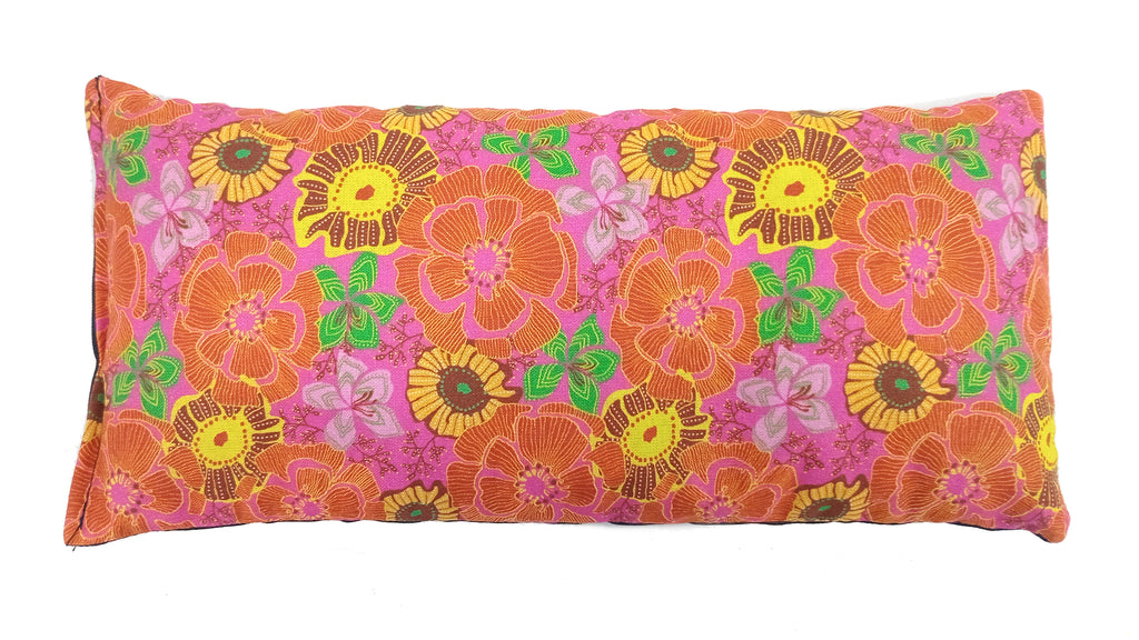 Small Wheat Bag ' FUNKY FLOWERS '