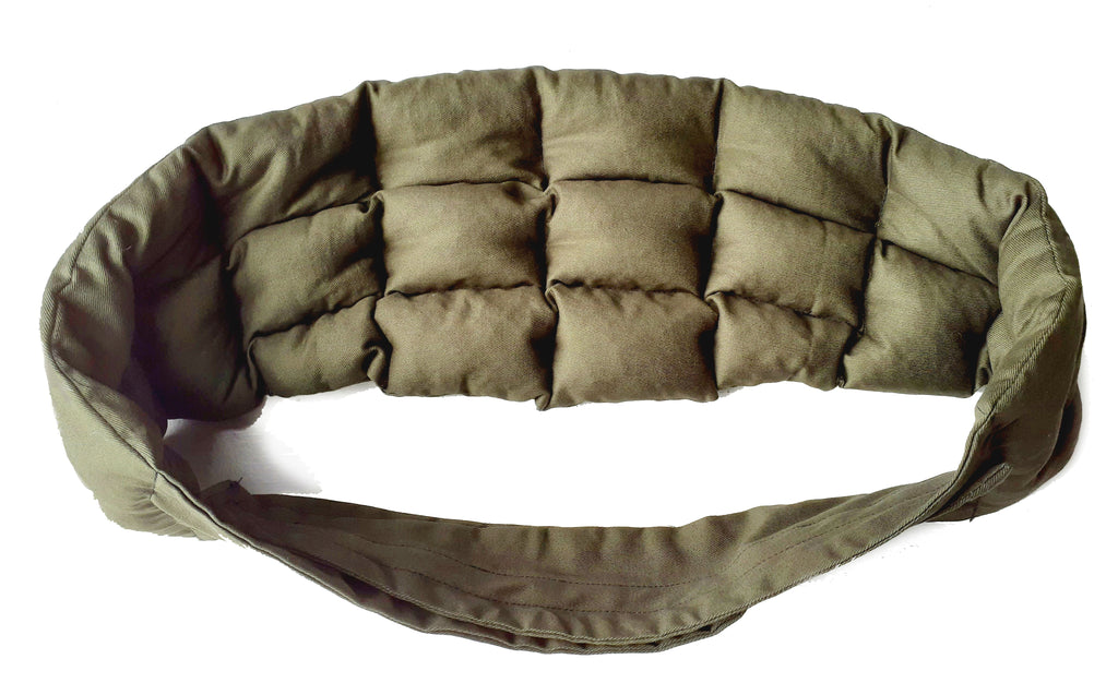 Wearable Lower Back Wheat Bag KHAKI GREEN