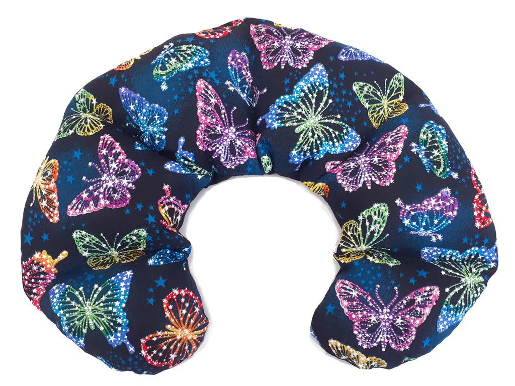 Neck & Shoulder Wheat Bag 'Sparkly Butterflies'