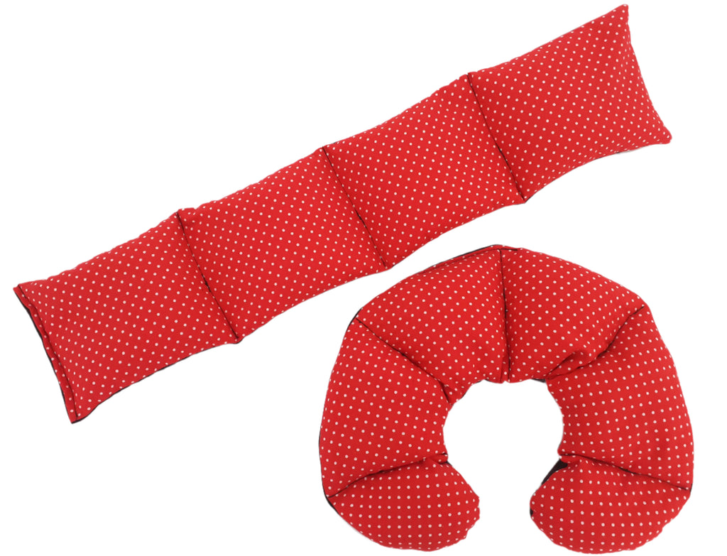 Wheat Bag Combo ' RED DOTS '