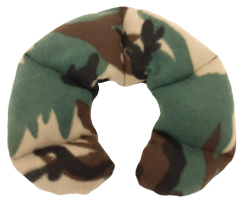 Neck & Shoulder Wheat Bag 'CAMOUFLAGE FLEECE'