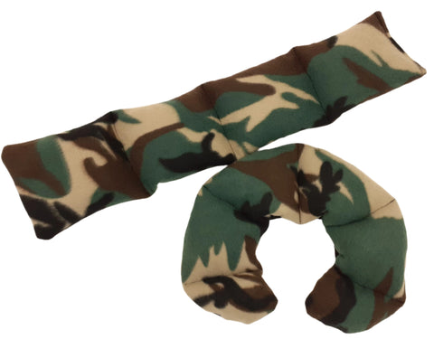 Wheat Bag Combo  'CAMOUFLAGE FLEECE '