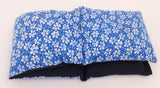 Wheat Bag Extra Long   'FLOWERS ON BLUE'