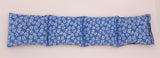 Wheat Bag Extra Long   'FLOWERS ON BLUE'