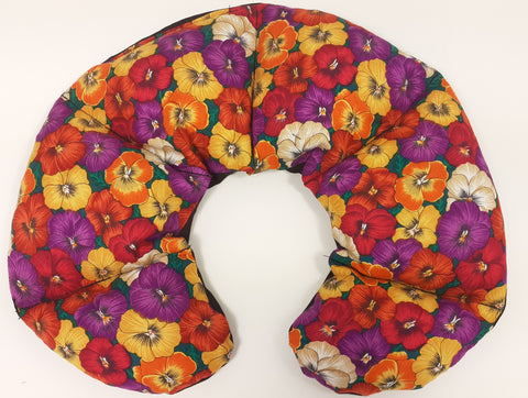 Neck & Shoulder Wheat Bag 'PANSIES'
