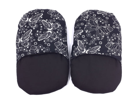 Wheat Bag Slippers  ' BUTTERFLIES '