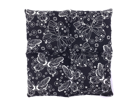 Wheat Bag Square, 25cm X 25cm ' BUTTERFLIES '