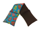 Wheat Bag Extra Long   'SUGAR SKULLS TEAL'