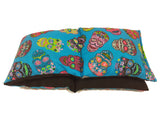 Wheat Bag Extra Long   'SUGAR SKULLS TEAL'