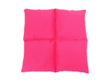 Wheat Bag Square, 25cm X 25cm ' HOT PINK & GREY '