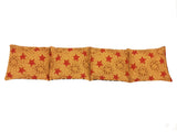 Wheat Bag Extra Long   'GOLD RED STARS'