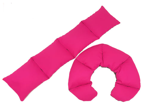 Wheat Bag Combo  ' HOT PINK & GREY '