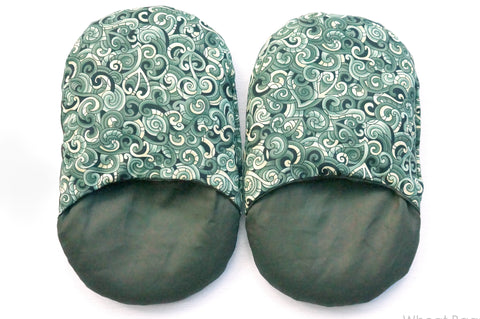 Wheat Bag Slippers ' Koru '