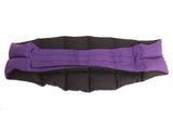 Wearable Lower Back Wheat Bag  PURPLE & BLACK