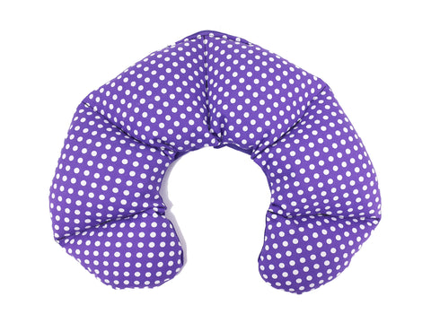 Neck & Shoulder Wheat Bag 'PURPLE DOTS'