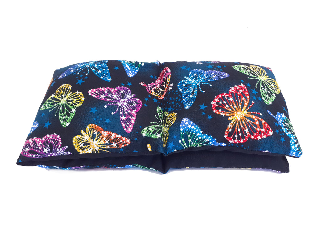 Wheat Bag Extra Long   'SPARKLY BUTTERFLIES'
