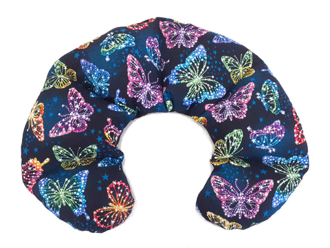 Neck & Shoulder Wheat Bag 'Sparkly Butterflies'
