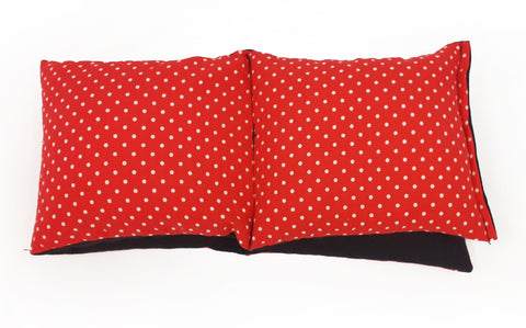 Wheat Bag Extra Long  'Red Dots'