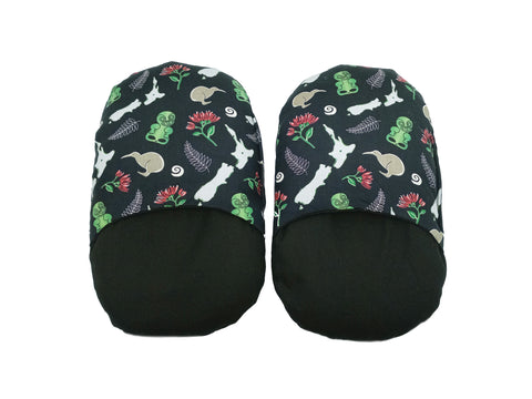 Wheat Bag Slippers  'NZ Icons'