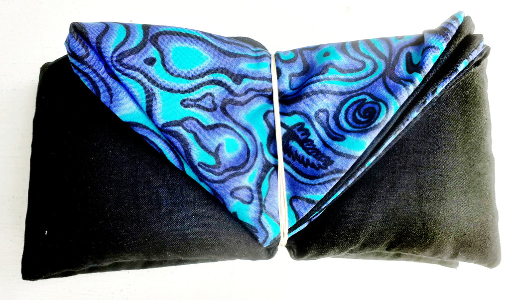 Wheat Bag & Cover ' Paua '
