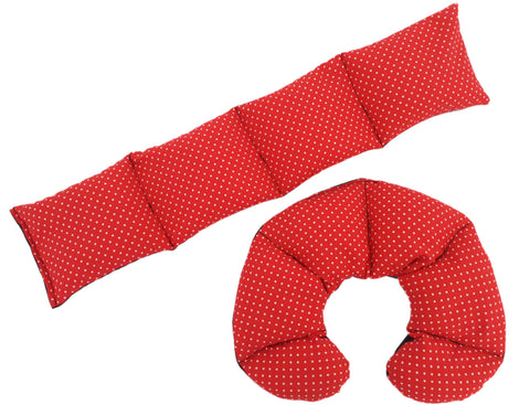 Wheat Bag Combo  ' RED DOTS '
