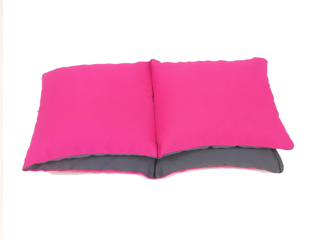 Wheat Bag Extra Long   'HOT PINK & GREY'