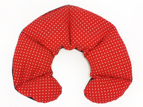 Neck & Shoulder Wheat Bag 'RED DOTS'