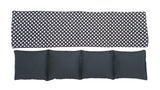 Wheat Bag & Cover ' BLACK & WHITE DOTS '