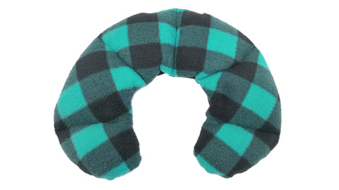 Neck & Shoulder Wheat Bag 'WOODCUTTER TEAL'