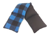 Wheat Bag Extra Long  'BLUE WOODCUTTER FLEECE'