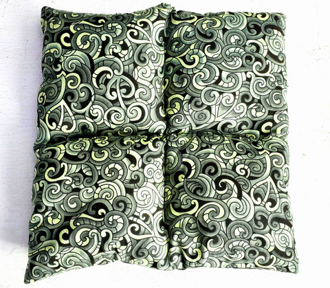 Wheat Bag Square, 25cm X 25cm 'Koru'