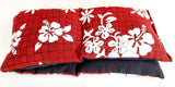 Wheat Bag Extra Long  ' Hibiscus'