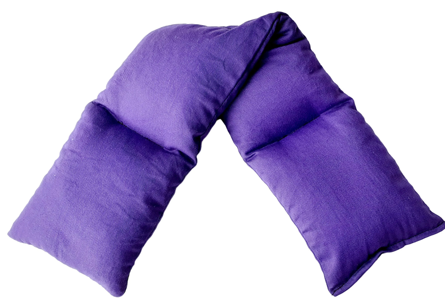 Purple Extra Long Wheat Bag NZ - microwavable and freezable heat pack and cold pack for muscle relief