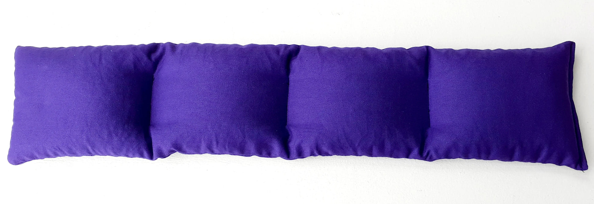 Purple Extra Long Wheat Bag NZ - handmade NZ heat pack and cold pack