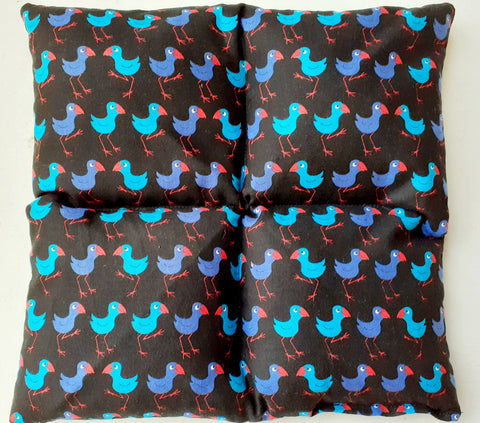 Wheat Bag Square, 25cm X 25cm ' PUKEKO'