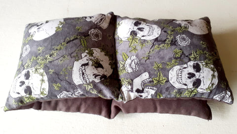 Wheat Bag Extra Long   'SKULL GREY'